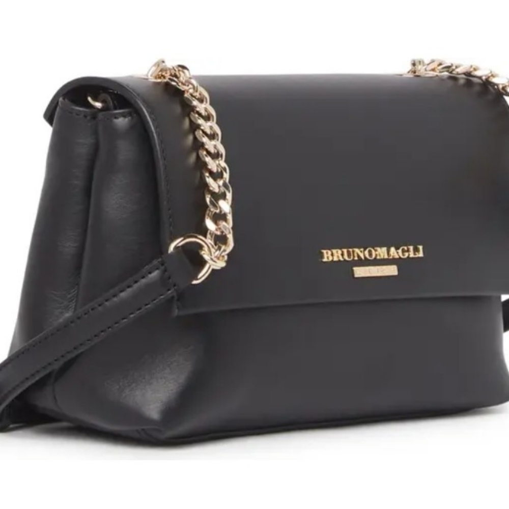 New leather Bruno Magli crossbody bag